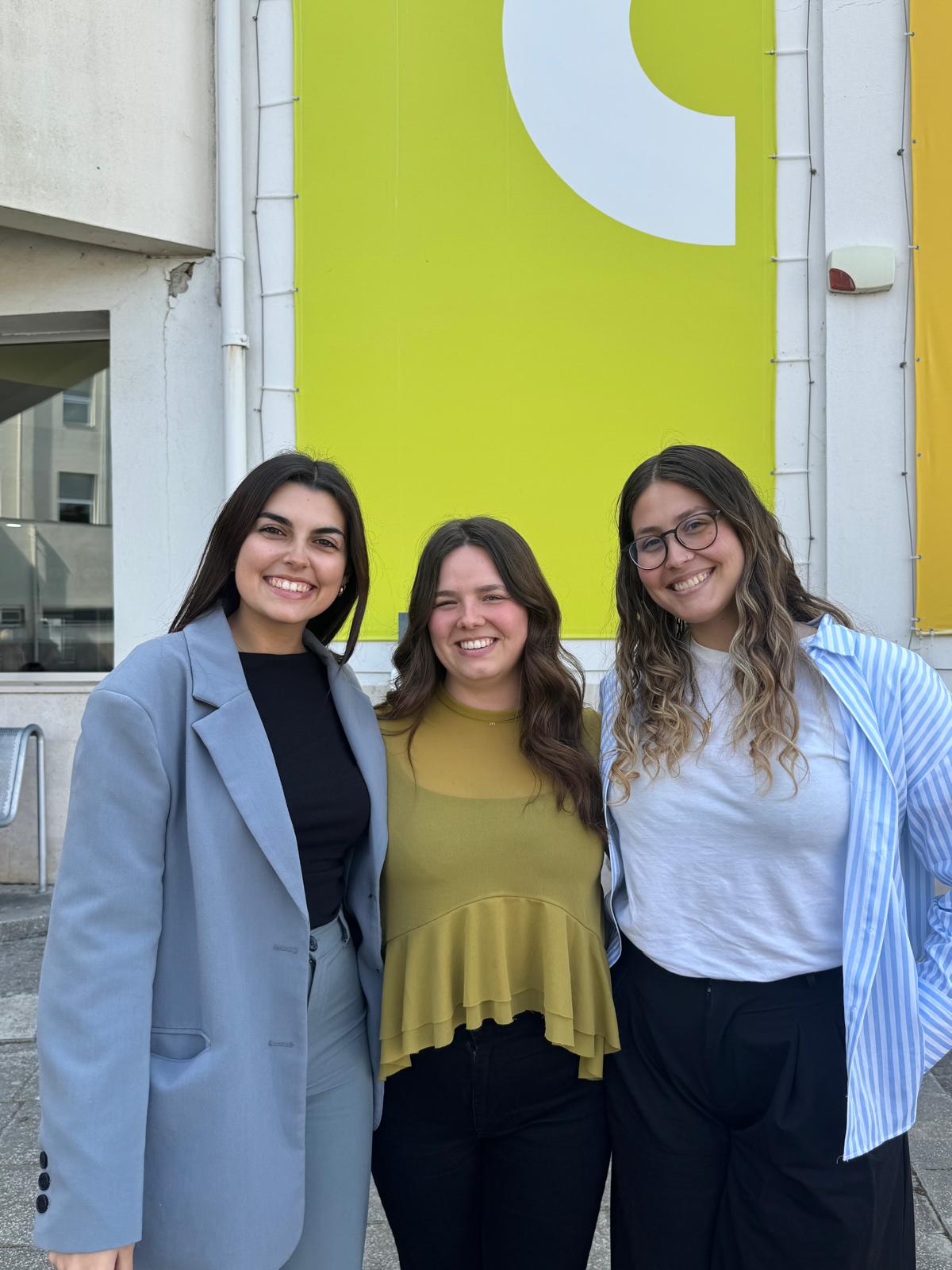 Catarina Lázaro, Márcia Pereira e Mariana Tavares